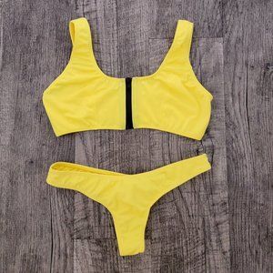 NWOT Bikini Set - Coulbourne - Yellow